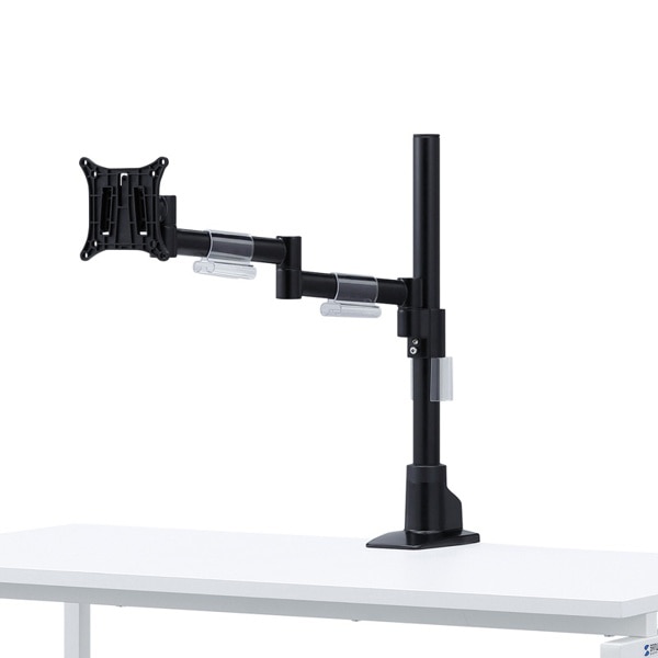 サンワサプライ 多関節液晶モニタアーム 水平可動 1面 CR-LA1501BK 1個（ご注文単位1個）【直送品】