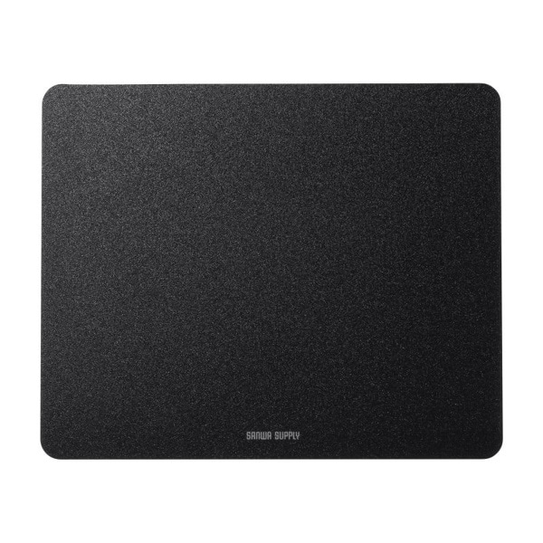 サンワサプライ 抗菌マウスパッド ハード Mサイズ ブラック MPD-AM2BK-M 1個(ご注文単位1個)【直送品】