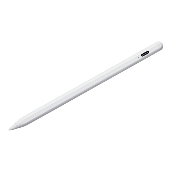 サンワサプライ 極細タッチペン ハイブリッド充電式 ホワイト PDA-PEN58W 1個（ご注文単位1個）【直送品】