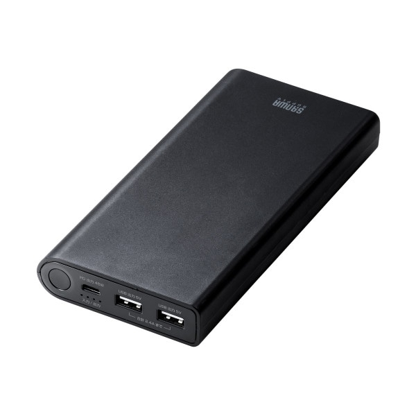 サンワサプライ USB PD対応モバイルバッテリー 20100mAh・PD45W BTL-RDC26 1個（ご注文単位1個）【直送品】
