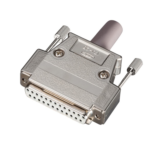 サンワサプライ コネクタ RS-232C自作用 D-sub25pin メス KCO-004 1個(ご注文単位1個)【直送品】