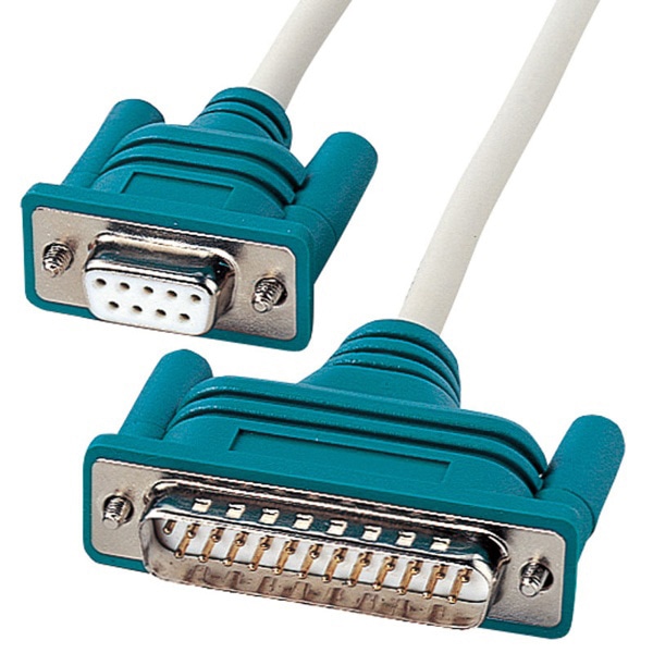 サンワサプライ RS-232C クロスケーブル 3m KR-XD3 1個（ご注文単位1個）【直送品】