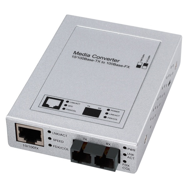 サンワサプライ 光メディアコンバータ LAN-EC202C 1個(ご注文単位1個)【直送品】