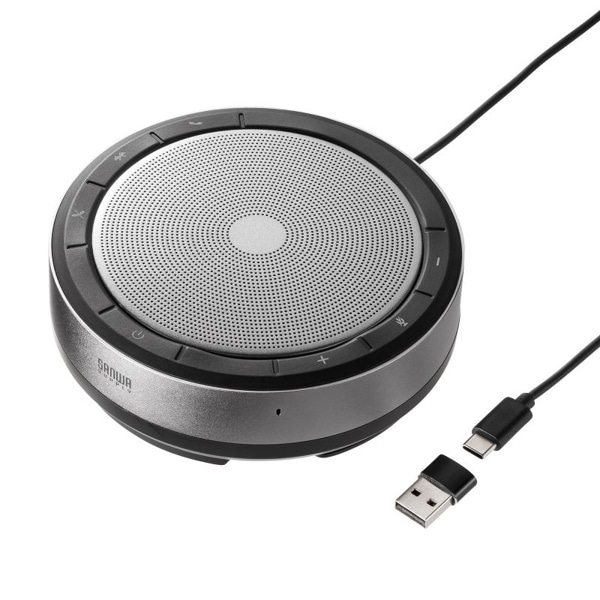 サンワサプライ 会議スピーカーフォン Bluetooth／USB対応 MM-BTMSP6 1個（ご注文単位1個）【直送品】