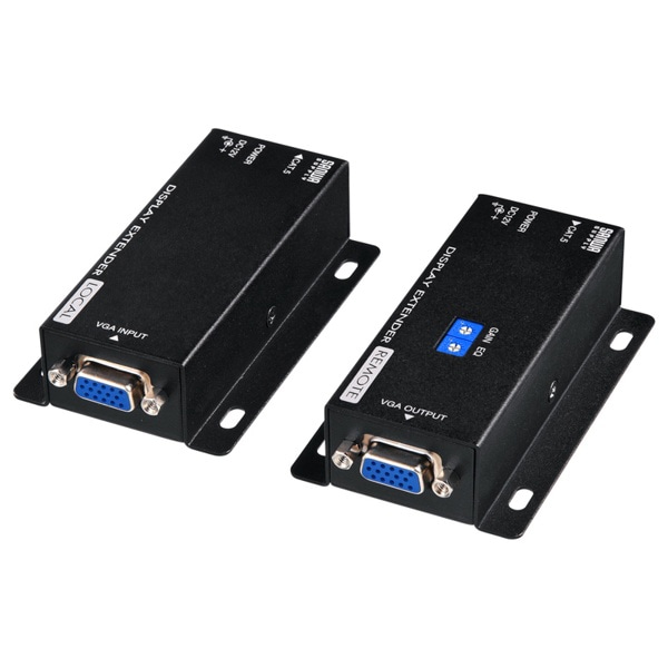 サンワサプライ VGA分配エクステンダー 受信機・送信機セット VGA-EXSET3 1個（ご注文単位1個）【直送品】