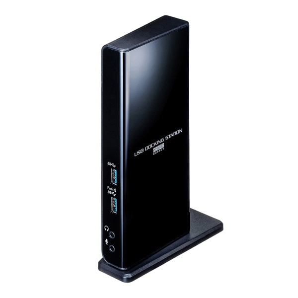 サンワサプライ デュアルHDMIドッキングステーション Type-C・USB-A接続 USB-CVDK7 1個（ご注文単位1個）【直送品】