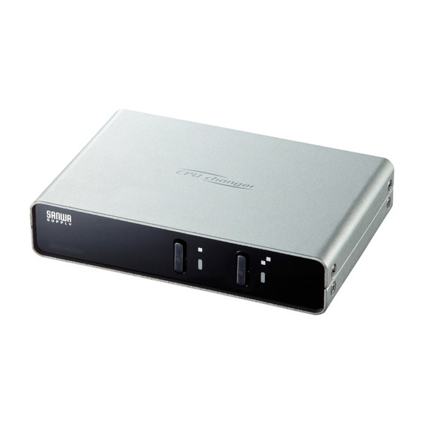 サンワサプライ パソコン自動切替器 2：1 SW-KVM2LUN2 1個（ご注文単位1個）【直送品】