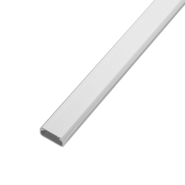 サンワサプライ ケーブルカバー 角型 幅22mm ホワイト CA-KK22 1個（ご注文単位1個）【直送品】