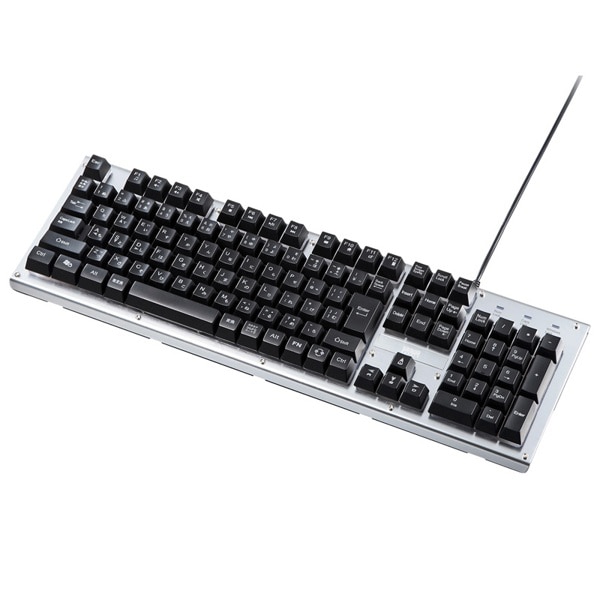 サンワサプライ バックライト機能付きキーボード テンキー付き SKB-WAR3 1個(ご注文単位1個)【直送品】