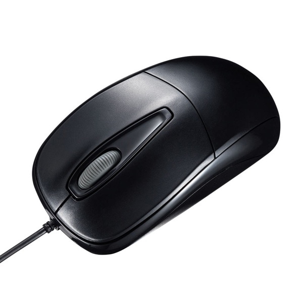 サンワサプライ 静音有線光学式マウス MA-122HBK 1個（ご注文単位1個）【直送品】