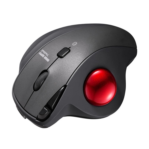 サンワサプライ Bluetooth トラックボール ブラック MA-BTTB186BK 1個（ご注文単位1個）【直送品】