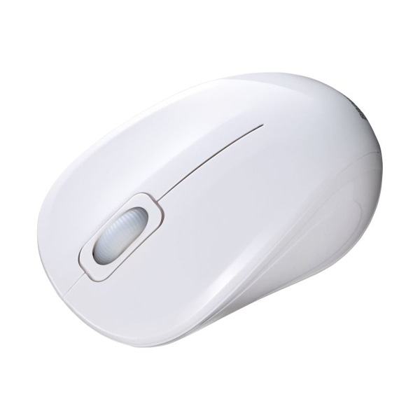 サンワサプライ 抗菌・静音 Bluetooth ブルーLEDマウス ホワイト MA-BBSK315W 1個（ご注文単位1個）【直送品】