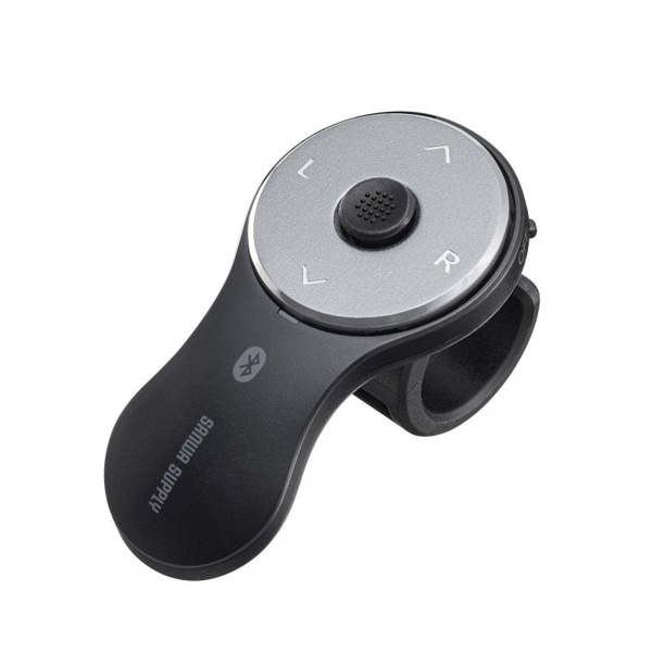 サンワサプライ Bluetooth リングマウス3 ブラック MA-BTRING3BK 1個（ご注文単位1個）【直送品】