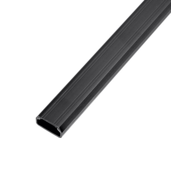 サンワサプライ ケーブルカバー 角型 幅26mm ブラック CA-KK26BK 1個（ご注文単位1個）【直送品】