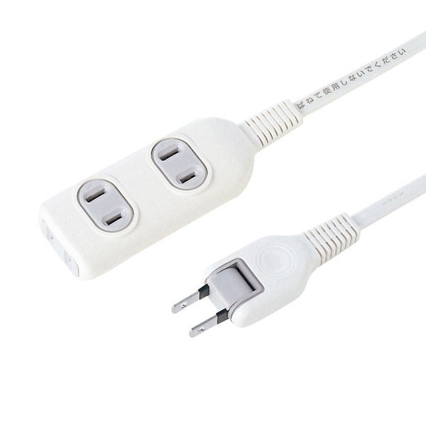 サンワサプライ 電源タップ 2P 3個口 3m TAP-3W3N 1個(ご注文単位1個)【直送品】