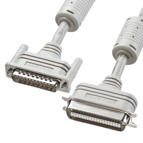 サンワサプライ IEEE1284プリンタケーブル 5m KPU-IEPS5K2 1個(ご注文単位1個)【直送品】