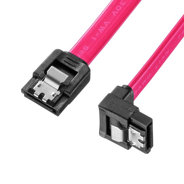 サンワサプライ シリアルATA3ケーブル 下L型 0.5m TK-SATA3-05SL 1個(ご注文単位1個)【直送品】