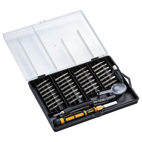 サンワサプライ フレキシブルドライバーセット 30 in 1 TK-030 1個（ご注文単位1個）【直送品】
