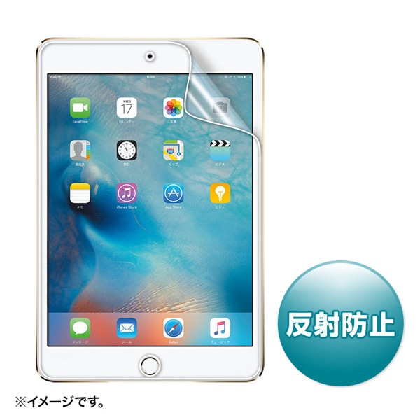 サンワサプライ 液晶保護フィルム iPad mini 4用 反射防止 LCD-IPM4 1個(ご注文単位1個)【直送品】