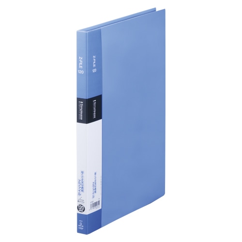 578SPアオ シンプリーズ Zファイル 青 1冊 (ご注文単位1冊)【直送品】