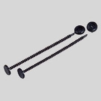NO.17-K ファスナー(100本入)ブラック 1箱 (ご注文単位1箱)【直送品】