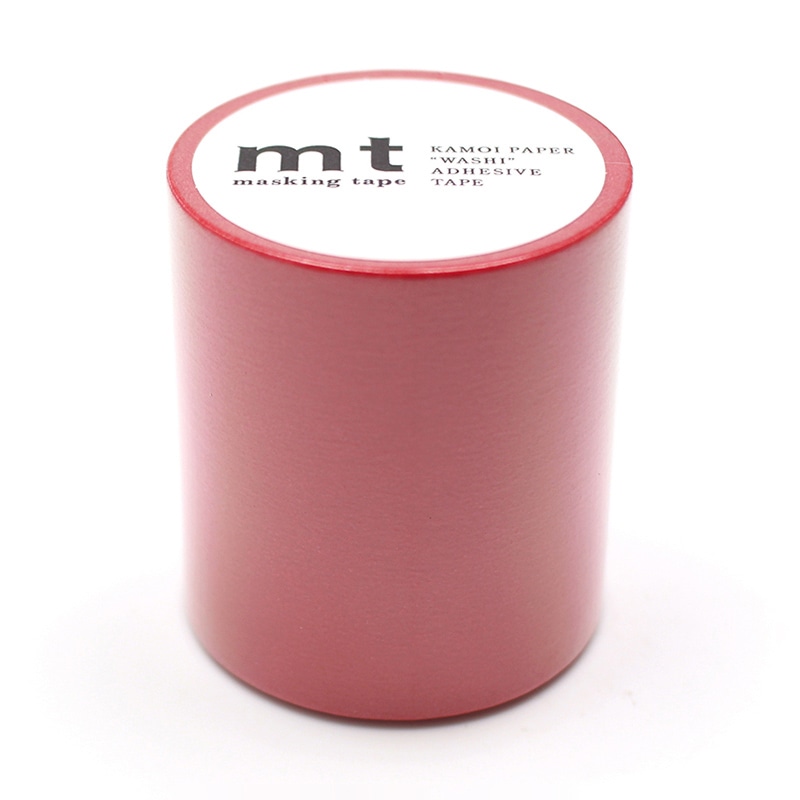 カモ井加工紙 マスキングテープ mt 1P レッド MT5W181 1巻（ご注文単位1巻）【直送品】