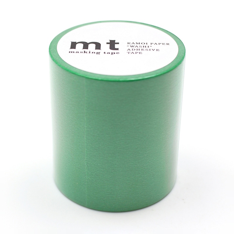 カモ井加工紙 マスキングテープ mt 1P グリーン MT5W182 1巻（ご注文単位1巻）【直送品】