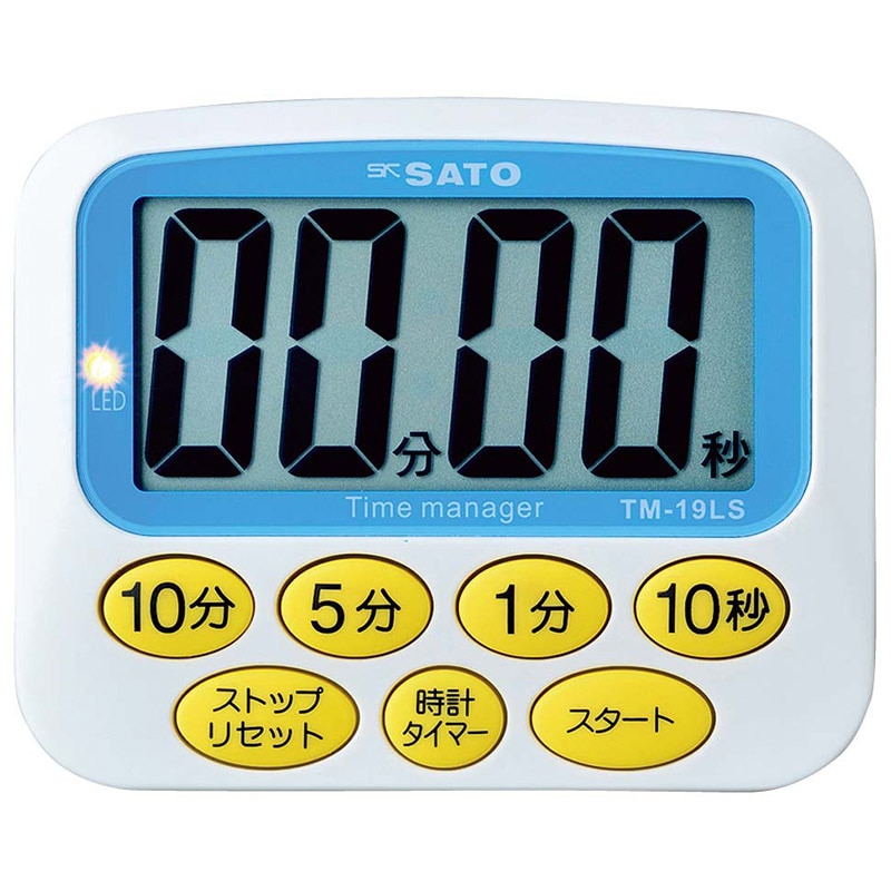 SATO　デカタイマー　100分計　TM-19LS   1個（ご注文単位1個）【直送品】