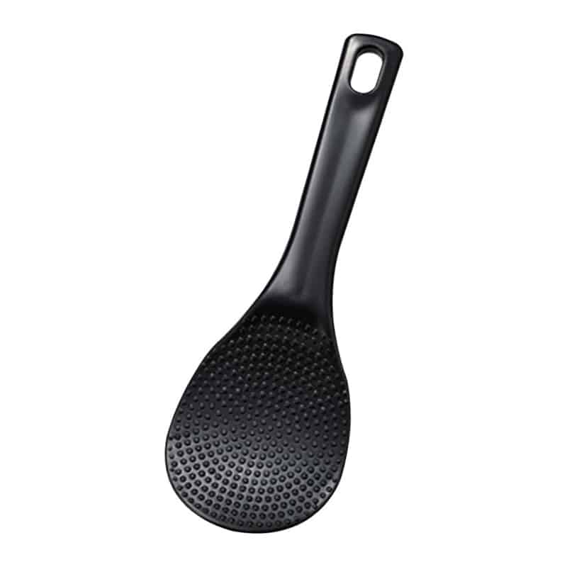 エンテック ぽこぽこしゃもじ 158AB ブラック 1個（ご注文単位1個）【直送品】