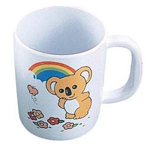 メラミン お子様食器 コアラ 片手コップ 小 L-25 1個(ご注文単位1個)【直送品】