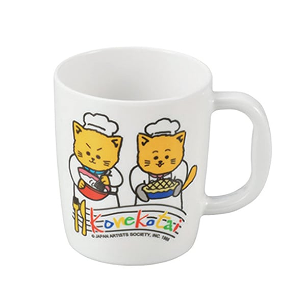 エンテック メラミン片手コップ こねこたい 小 KO-9 200ml 1個(ご注文単位1個)【直送品】
