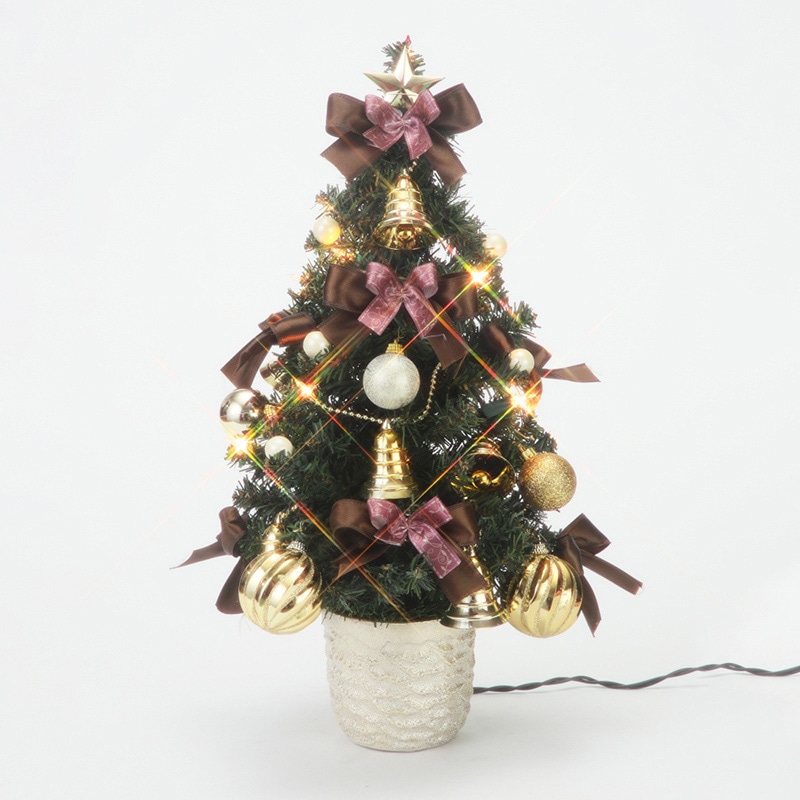 フローレックス クリスマス　プレミアム陶器ツリー 45cm XT-640 1本（ご注文単位1本）【直送品】