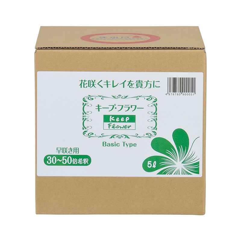 フジ日本 切花栄養剤　キープ・フラワー　業務用 5L  1個（ご注文単位1個）【直送品】