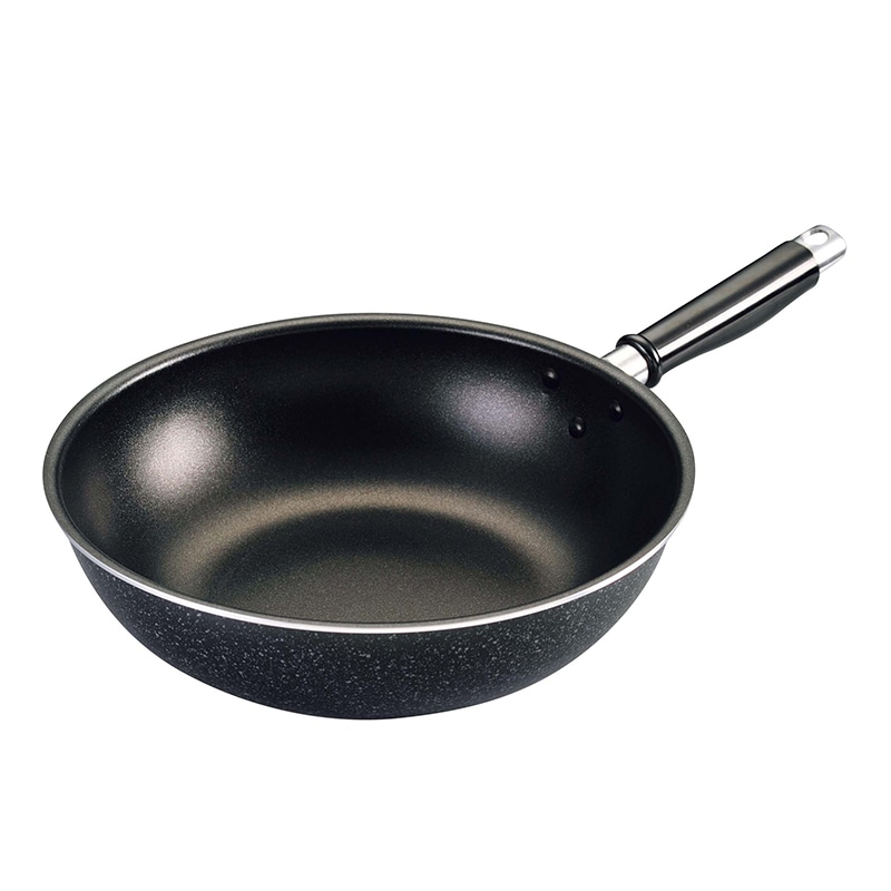 前川金属工業所 ブラックストーン いため鍋 28cm 1個(ご注文単位1個)【直送品】