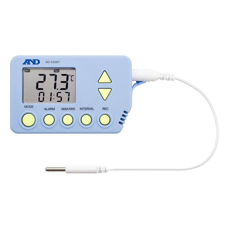 エー・アンド・デイ デジタル温度データロガー AD5326TT 1台(ご注文単位10台)【直送品】