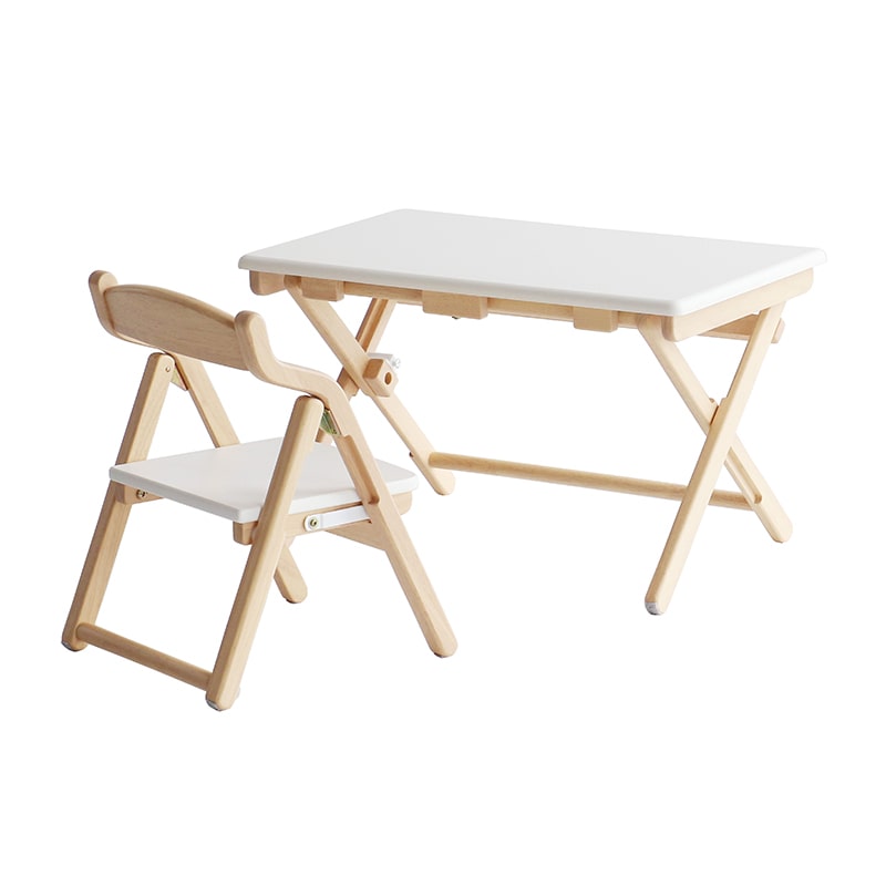 市場 デスク&チェア Kids DeskChairSet noah ナチュラルホワイト ILS-3675NAWH 1台(ご注文単位1台)【直送品】