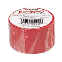 VT-381 アカ ビニールテープ VT-38 赤 1個 (ご注文単位1個)【直送品】