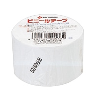 VT-385 シロ ビニールテープ VT-38 白 1個 (ご注文単位1個)【直送品】