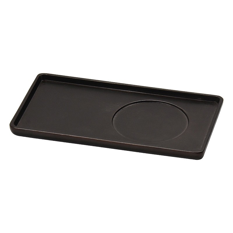 ヤマコー マルチカフェトレイ ダークブラウン 15542 1個(ご注文単位1個)【直送品】