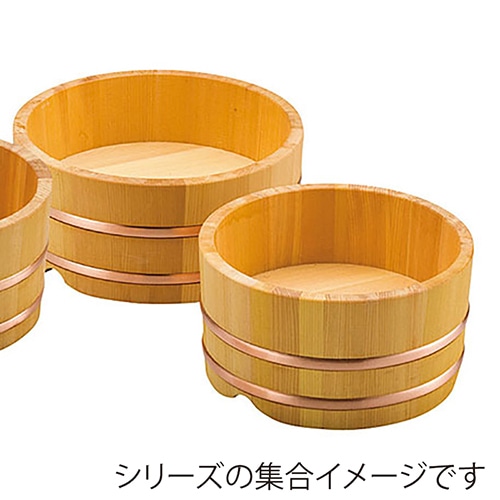 ヤマコー 椹 新型うどん桶 6寸 18115 1個(ご注文単位1個)【直送品】
