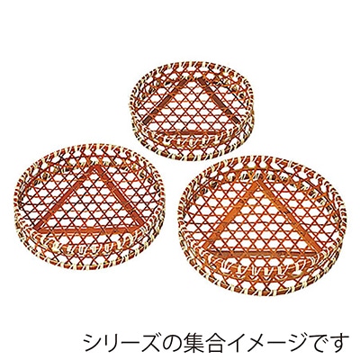 ヤマコー 茜竹オードブル篭　尺2  22496 1個（ご注文単位1個）【直送品】