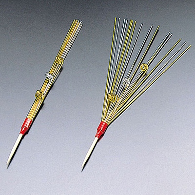 ヤマコー 金銀ヒレ飾 100本入 25703 1パック(ご注文単位1パック)【直送品】
