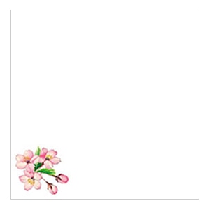 ヤマコー ミニ耐油天紙 桜 100枚入 66353 1パック(ご注文単位1パック)【直送品】