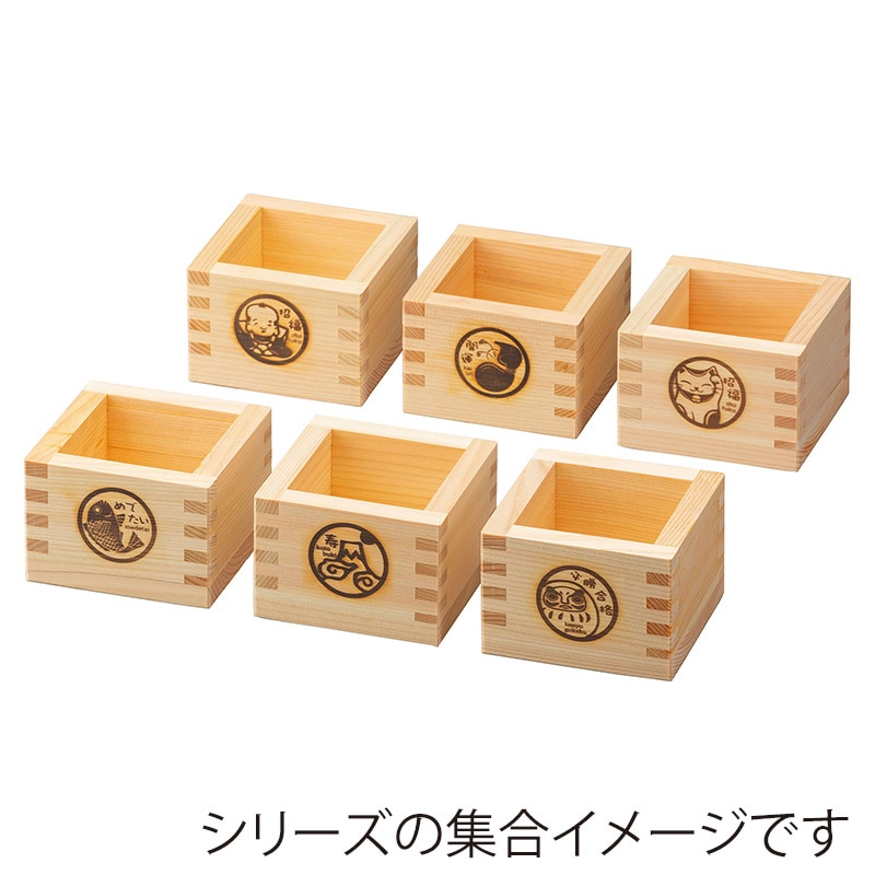 ヤマコー ひのき縁起桝　めで鯛  83838 1個（ご注文単位1個）【直送品】