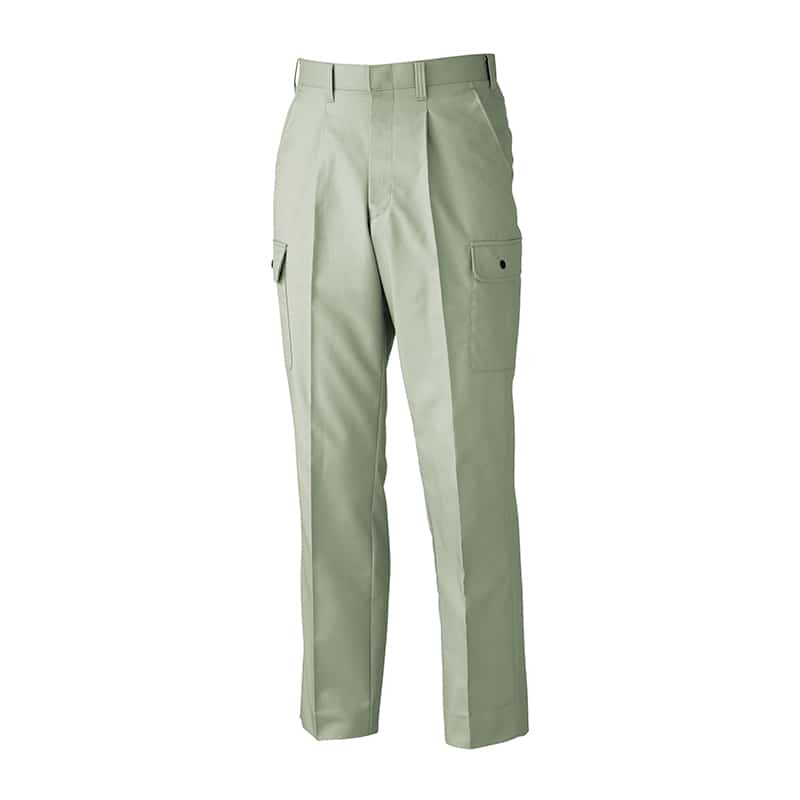 ジーベック メンズ カーゴパンツ 76 モスグリーン 2130 1枚（ご注文単位1枚）【直送品】
