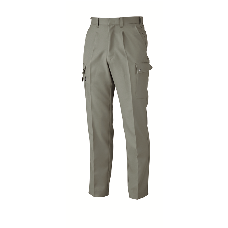 ジーベック メンズ カーゴパンツ 120 グレー 7130 1枚（ご注文単位1枚）【直送品】