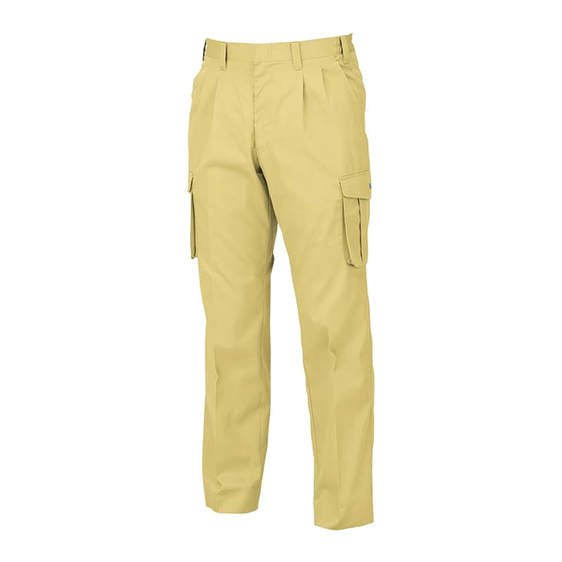ジーベック メンズ カーゴパンツ L マスタード 1296 1枚（ご注文単位1枚）【直送品】