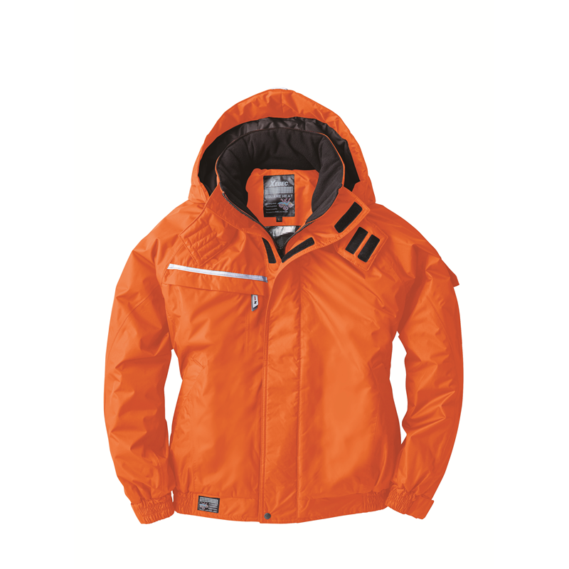 ジーベック 男女兼用 防水防寒ブルゾン 3L オレンジ 582 1枚（ご注文単位1枚）【直送品】