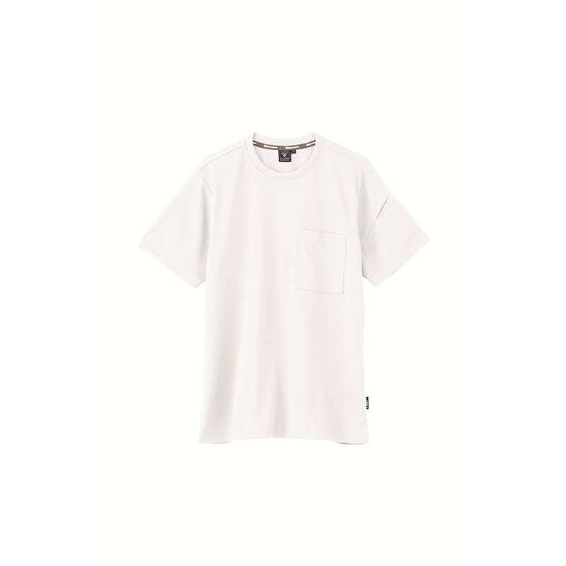 ジーベック 男女兼用 半袖Tシャツ 5L シロ 6044 1枚（ご注文単位1枚）【直送品】
