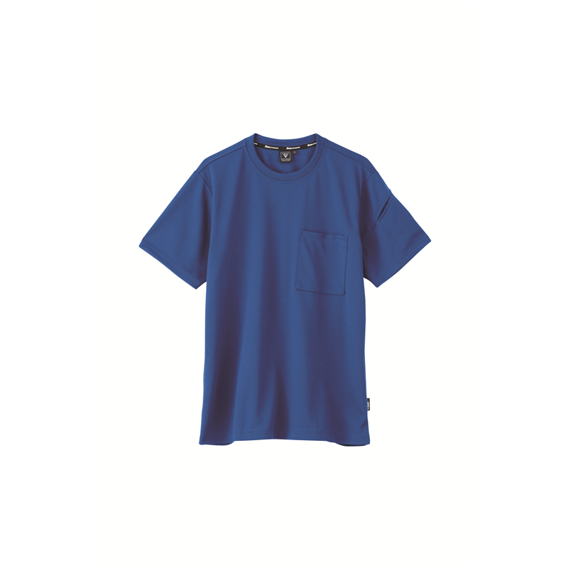 ジーベック 男女兼用 半袖Tシャツ 5L ロイヤルブルー 6044 1枚（ご注文単位1枚）【直送品】